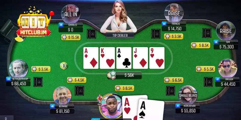 Bài poker luôn được người chơi ưa chuộng